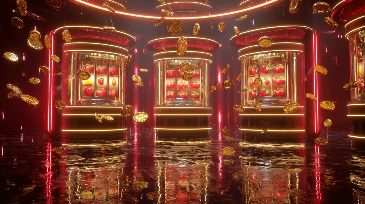 Free slot games register and login interface preview